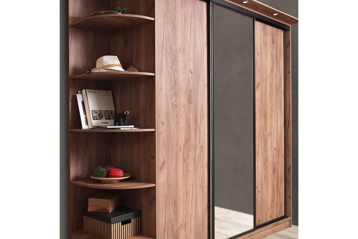 Стеллаж Home 44 (Дуб Табачный Craft) в мебель-центре Озерцо