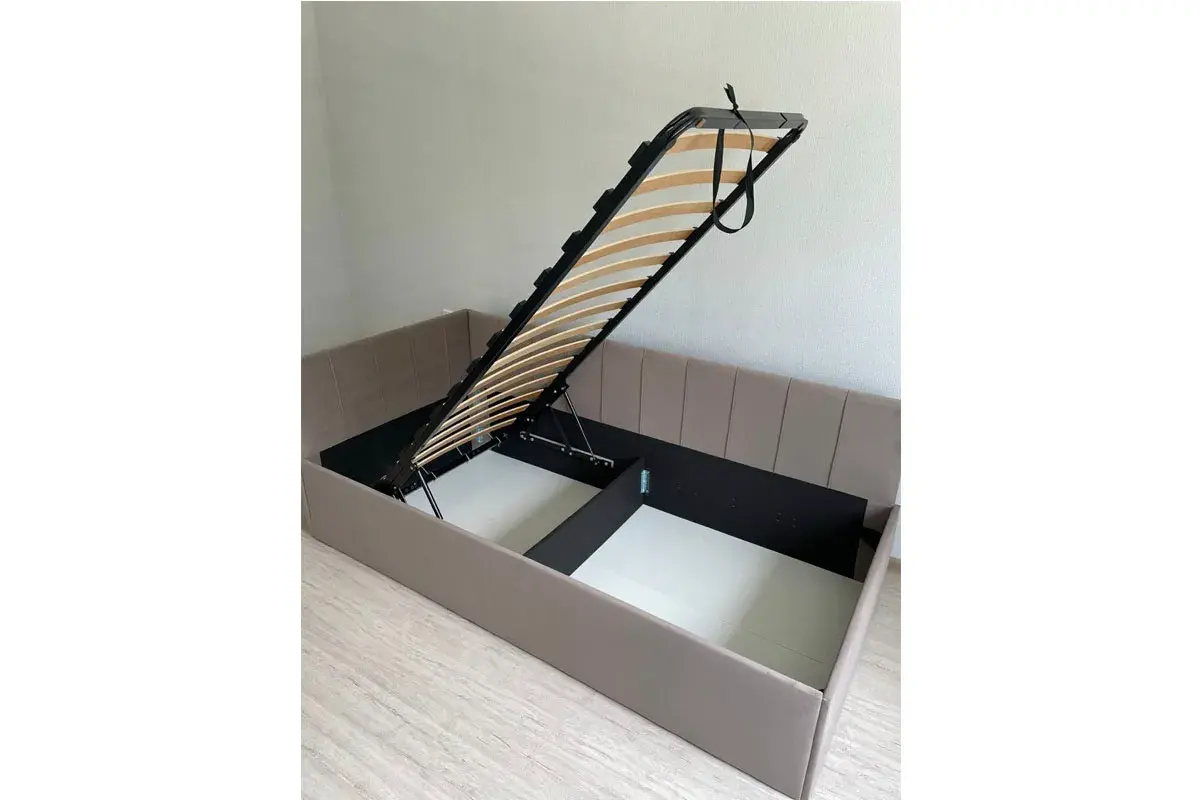 Кровать Мика с ПМ 90х200 универсальная (Newtone CACAO) - купить в Озерце