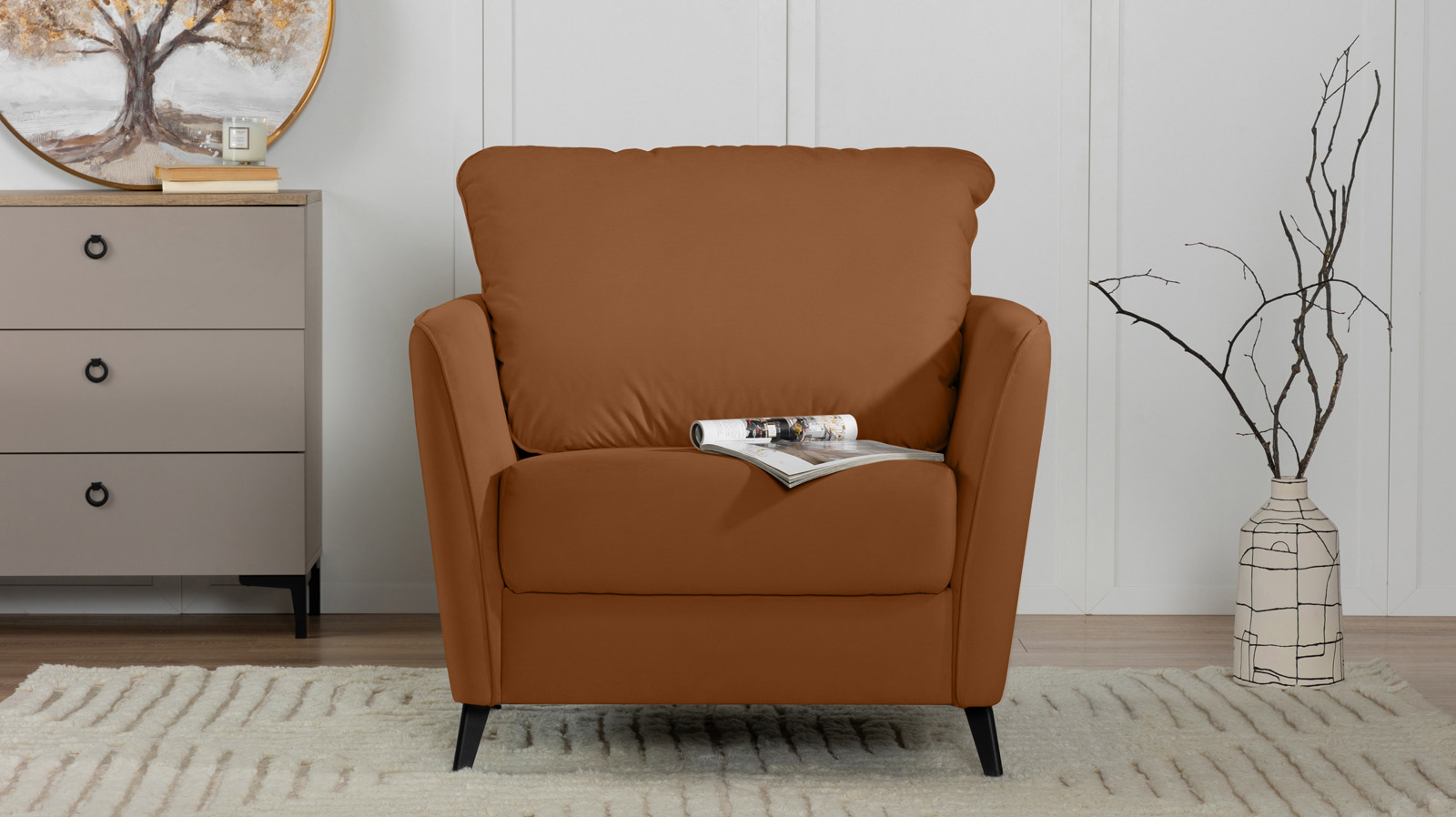 Кресло Laguna, Тк. Casanova Desert 87x92.5 — купить в Озерце