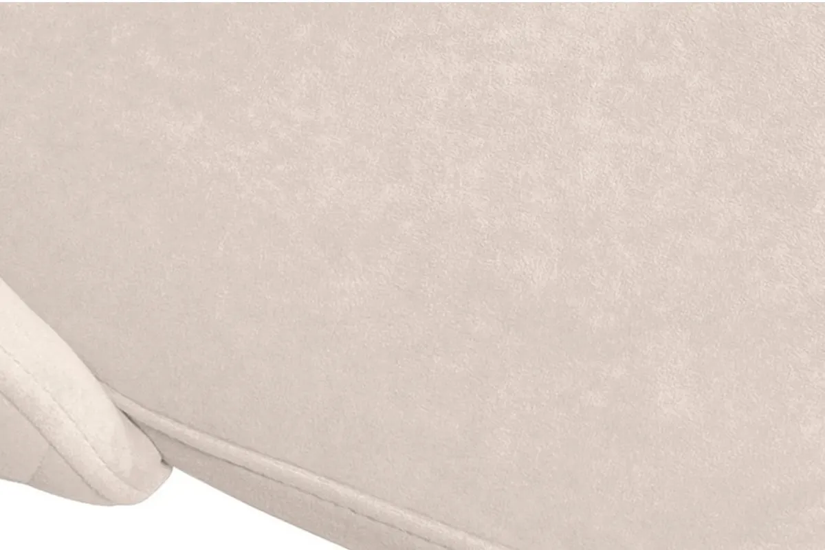 Стул Амели (конус Т2) (Белый муар/Велюр Dream Beige/Бежевый) - купить в Озерце