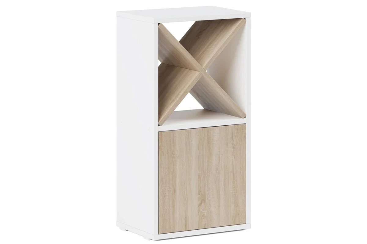 Стеллаж-4 Лайт (Белый) в мебель-центре Озерцо