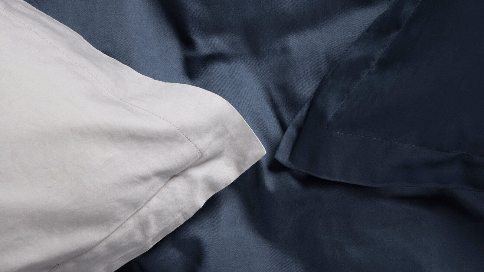 Постельное белье Home Navy Blue 140x205, без простыни в мебель-центре Озерцо