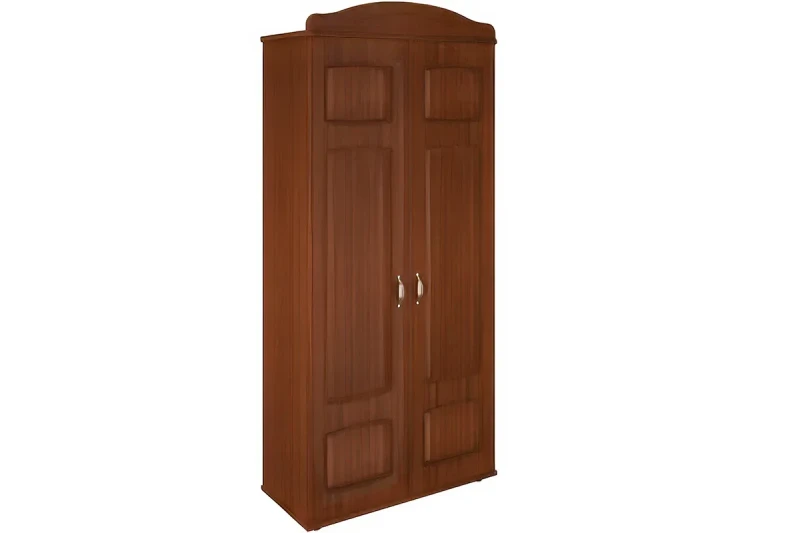 Шкаф Кристина 2-дверный без ящиков (Орех) в мебель-центре Озерцо