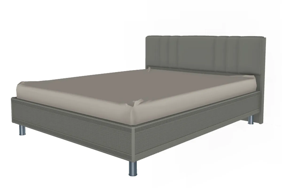 Готовый комплект для спальни СК-1024-ГС-СО-В (Гикори Джексон Светлый/Серый Оникс/Велюр) - купить в Озерце