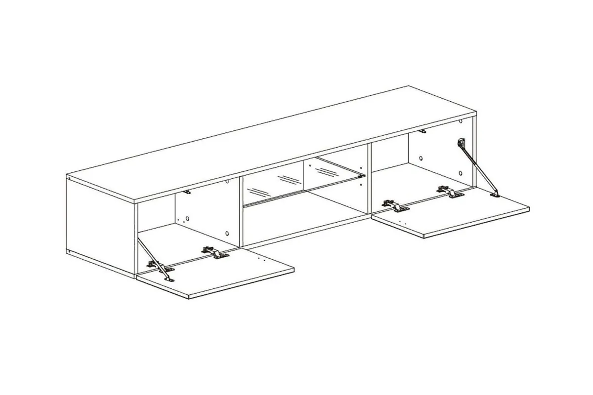 Шкаф навесной Point Тип-33 Чёрный/Чёрный глянец (71774447) — купить в мебель-центре Озерцо Шкаф навесной Point Тип-33 Чёрный/Чёрный глянец (71774447) в мебель-центре Озерцо