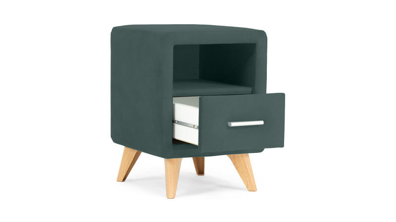 Тумба Leda, ткань Casanova Seawave 36x36.5 — купить в Озерце