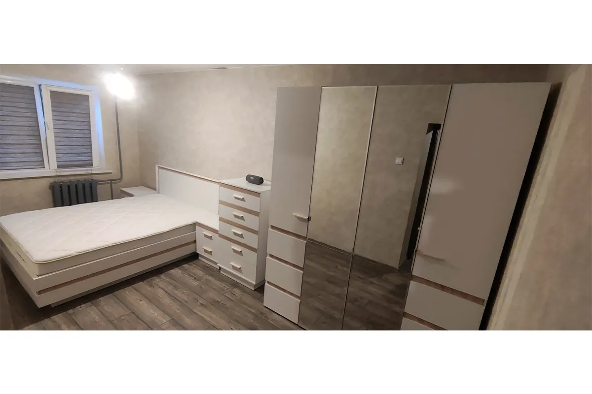 Шкаф для одежды и белья 4-створчатый Анона 8 (Белый/Дуб Сонома) в мебель-центре Озерцо