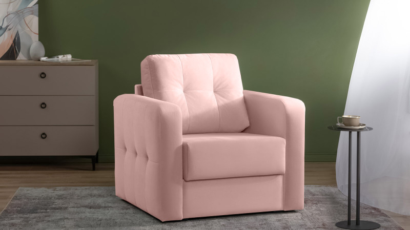 Кресло Loko Pro с широкими подлокотниками, Тк. Sky Velvet 01 85x95 — купить в Озерце