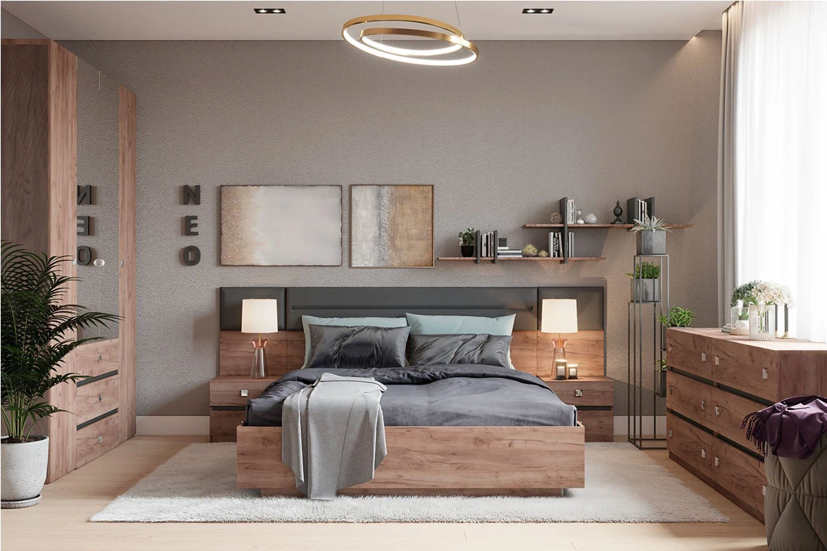 Кровать Neo Люкс с подъёмным механизмом 140х200 - купить в Озерце