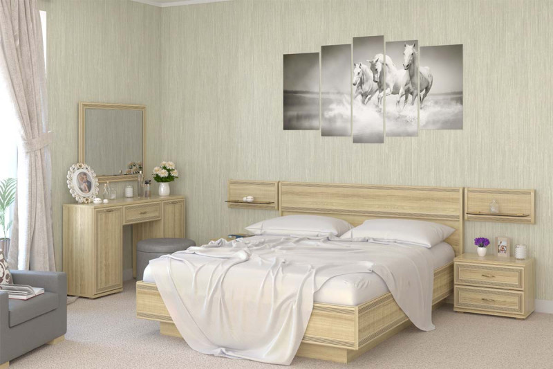 Спальня Карина-9 (Ясень Асахи) - купить в Озерце