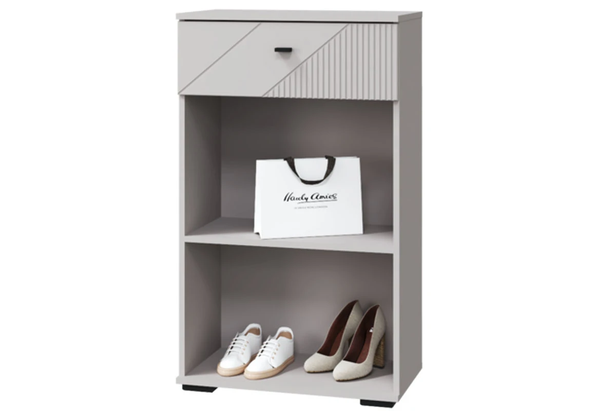 Тумба с дв. и ящиком Кашемир (Кашемир/Сантьяго) — Мебель-центр Озерцо