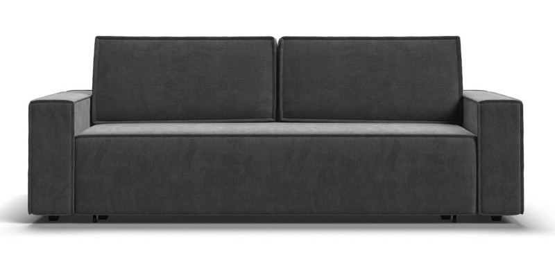 Лофт диван Велюр Монолит серый — купить в Озерце
