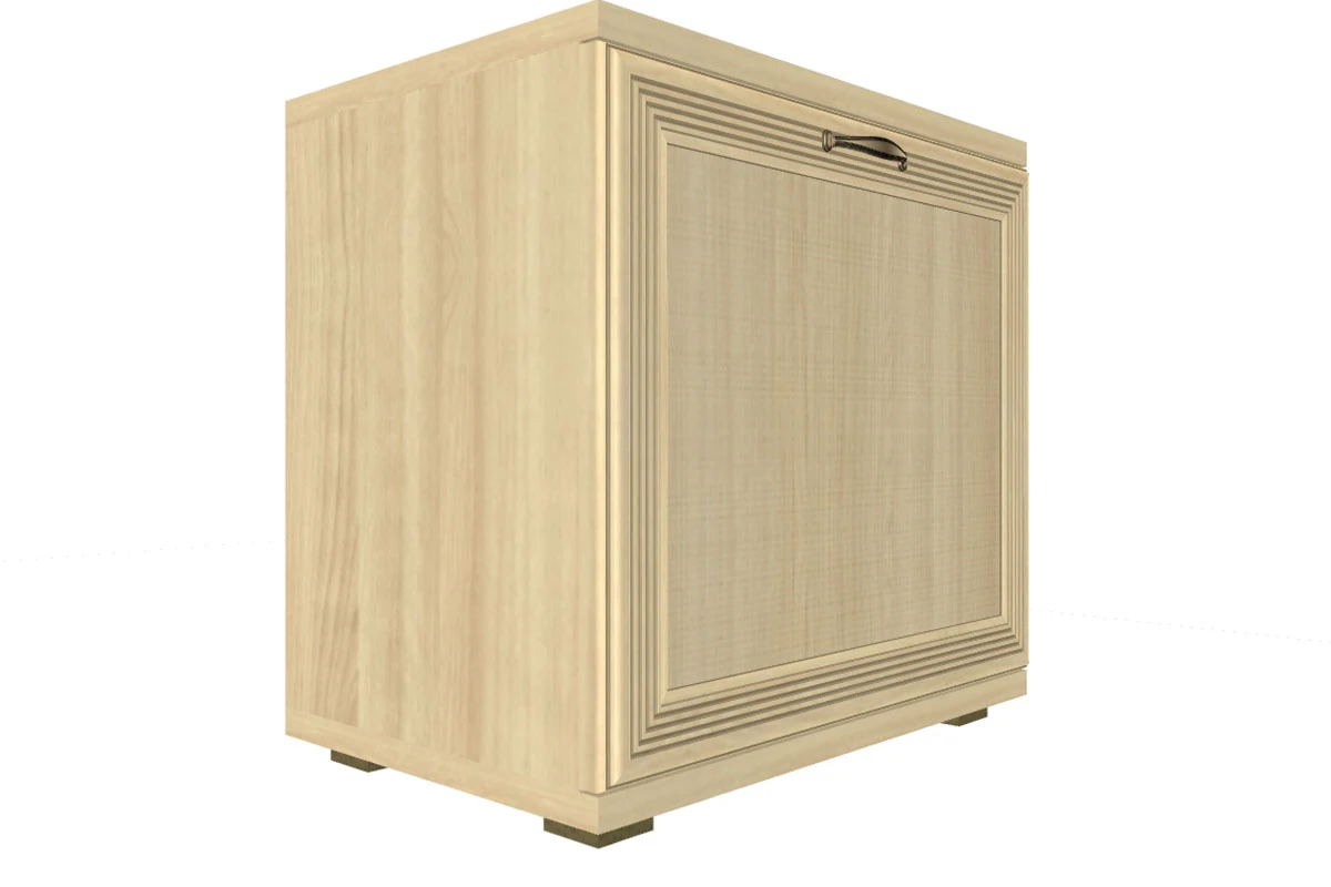 Готовый комплект для прихожей ПК-1003-АС (Ясень Асахи) — Мебель-центр Озерцо