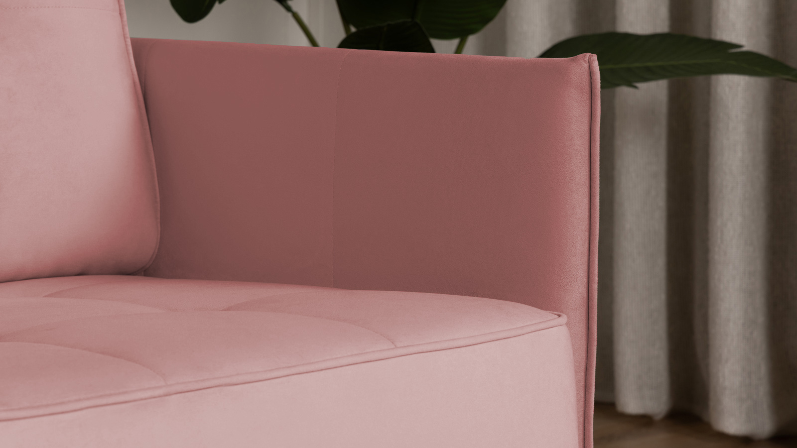 Кресло Amani Pro, Тк. Sky Velvet 01 (подлокотник: 5 см) 73.5x89 — купить в Озерце