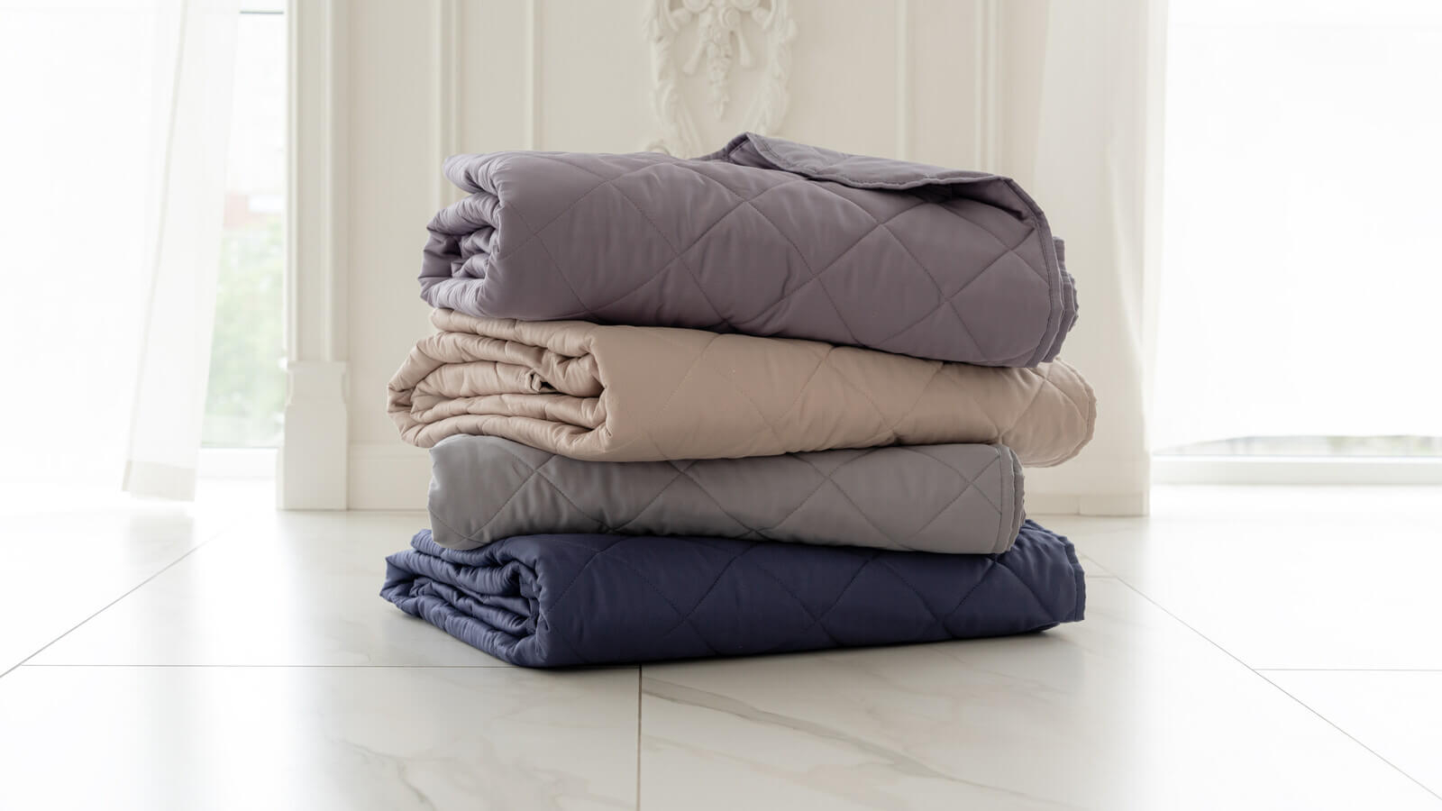 Покрывало хлопковое Askona Home, цвет лиловая дымка 220x240 в мебель-центре Озерцо