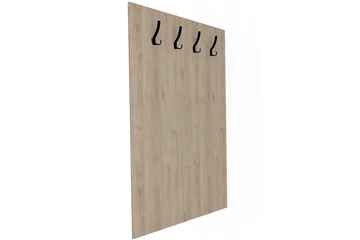 Прихожая Грейс комплект 3 (Гикори Джексон Светлый/Латте Матовый) — Мебель-центр Озерцо