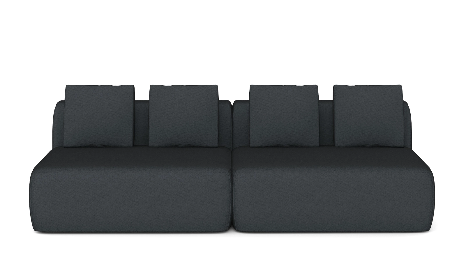 Диван модульный 2-секционный Molto 125+125 Forte 13 107x252 — купить в Озерце