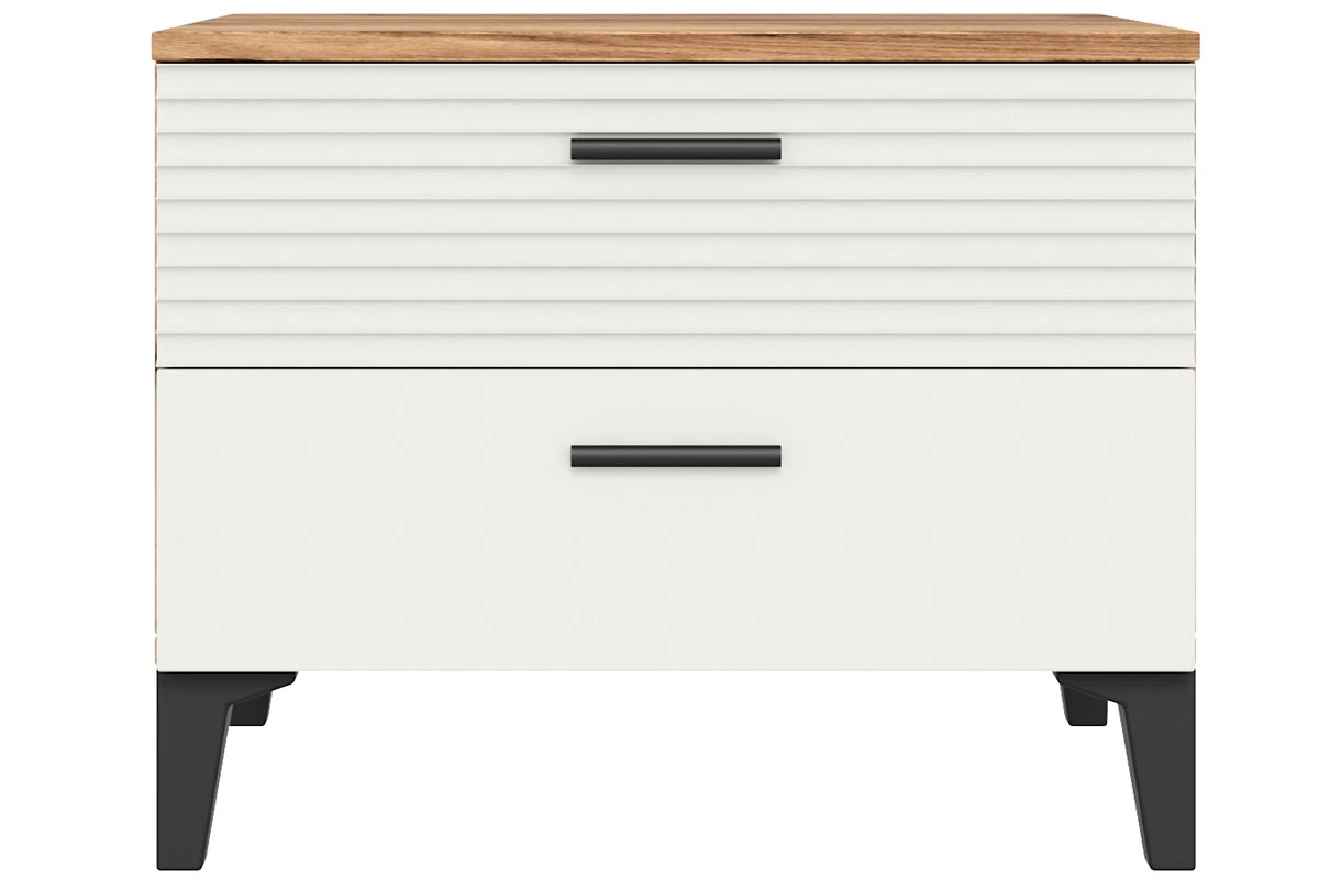 Тумба Белла №4 (Дуб Вотан/Тальк) — Мебель-центр Озерцо