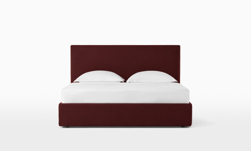 Кровать Adagio, ткань Sky Velvet 32, 160x200 - купить в Озерце
