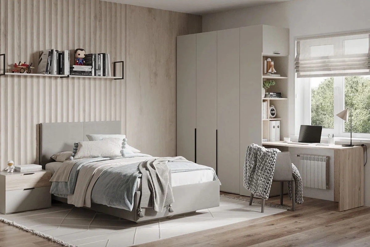 Стеллаж-стол Мария МСС 60.120 (Дымчато-серый) в мебель-центре Озерцо