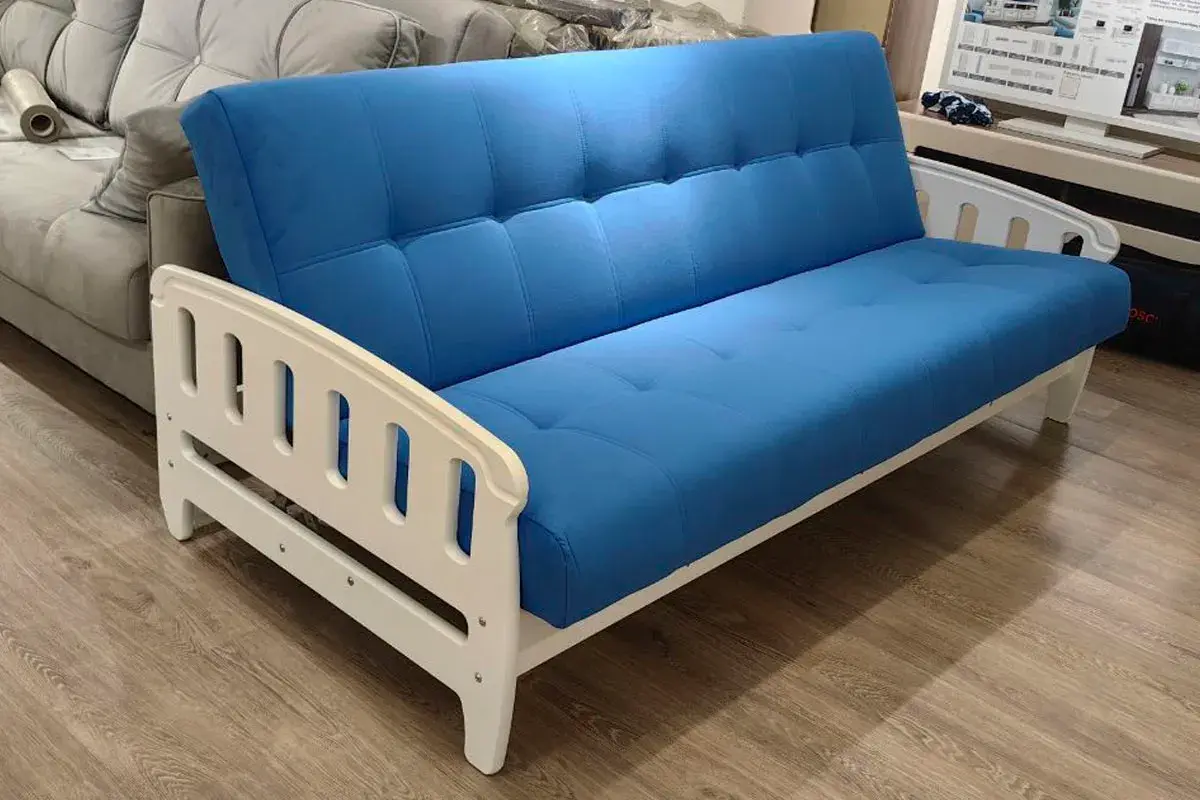 Диван-кровать Ретро (Белый/Velutto 45) — купить в Озерце