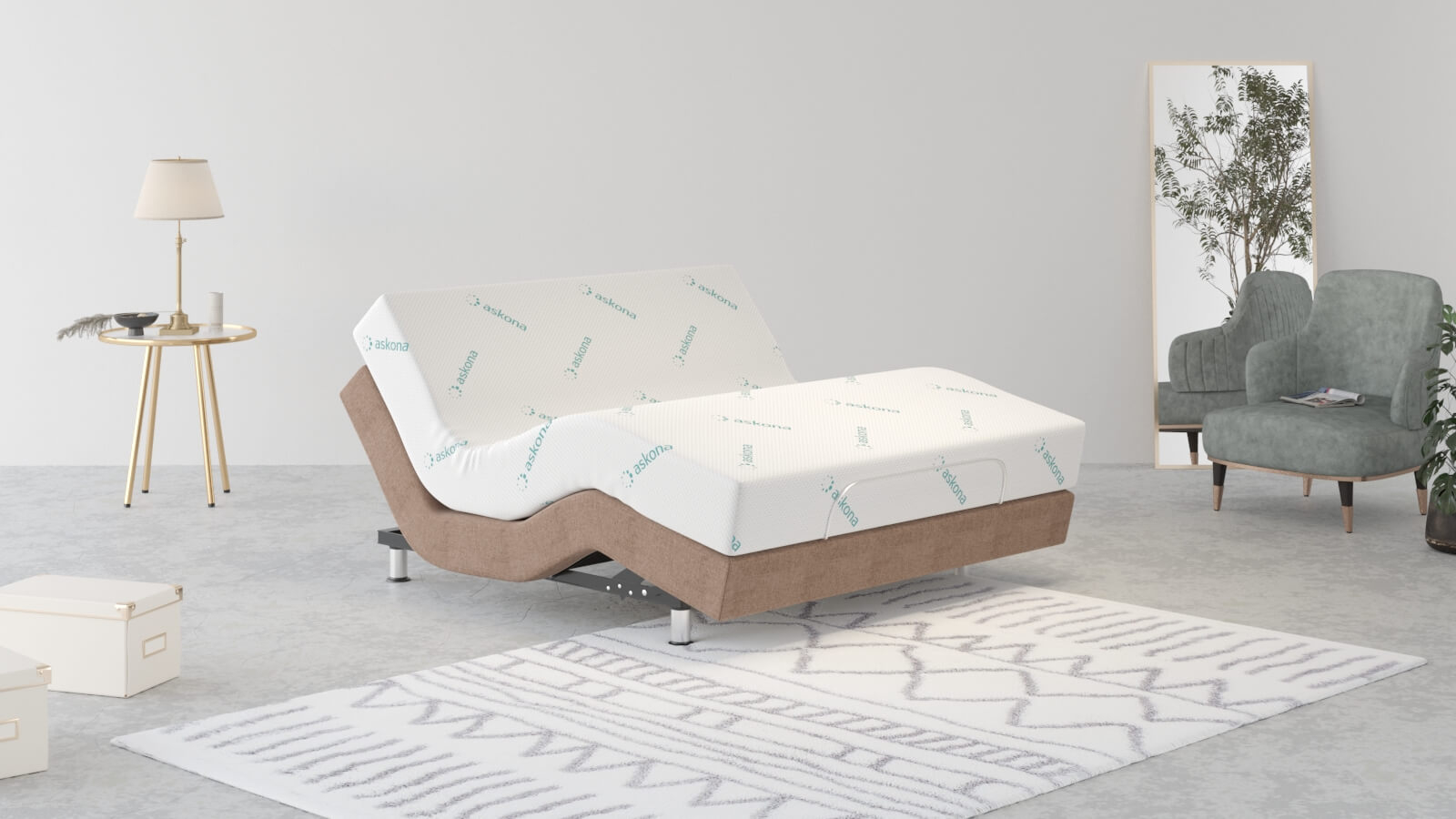 Основание Ergomotion 450 Beige 80x200 - купить в Озерце