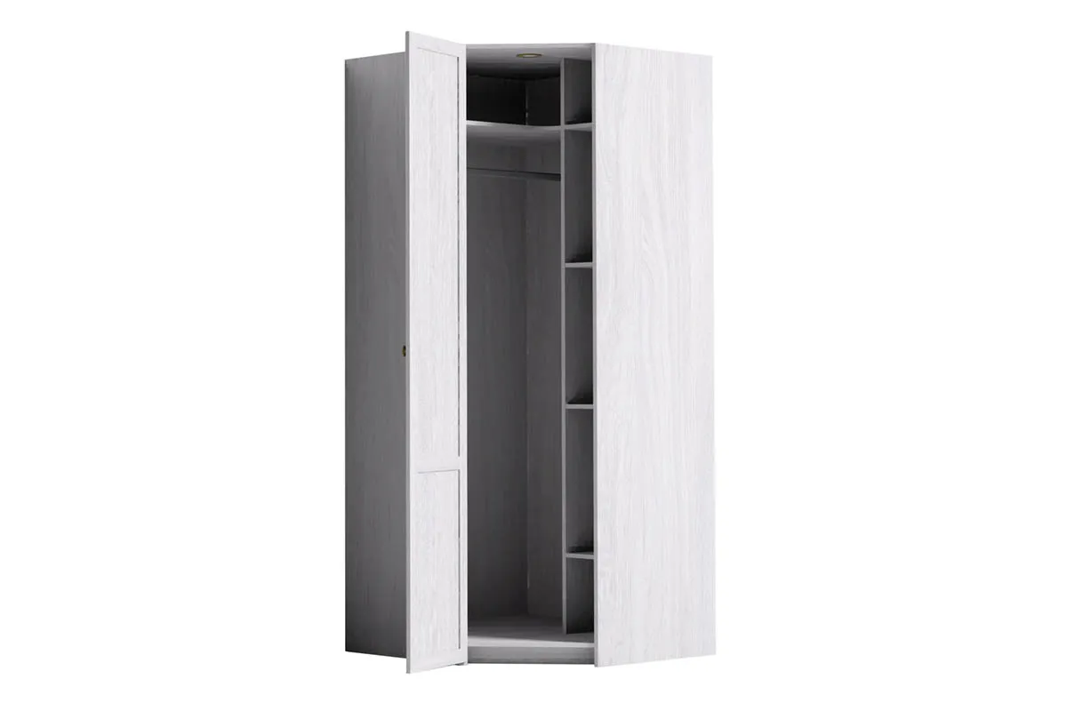 Sherlock 63 Шкаф угловой фасад стандарт ясень анкор светлый в мебель-центре Озерцо