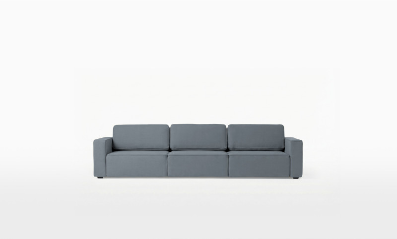 Диван Ralf, 3-х секционный, ткань Sky Velvet 08 122x346 — купить в Озерце