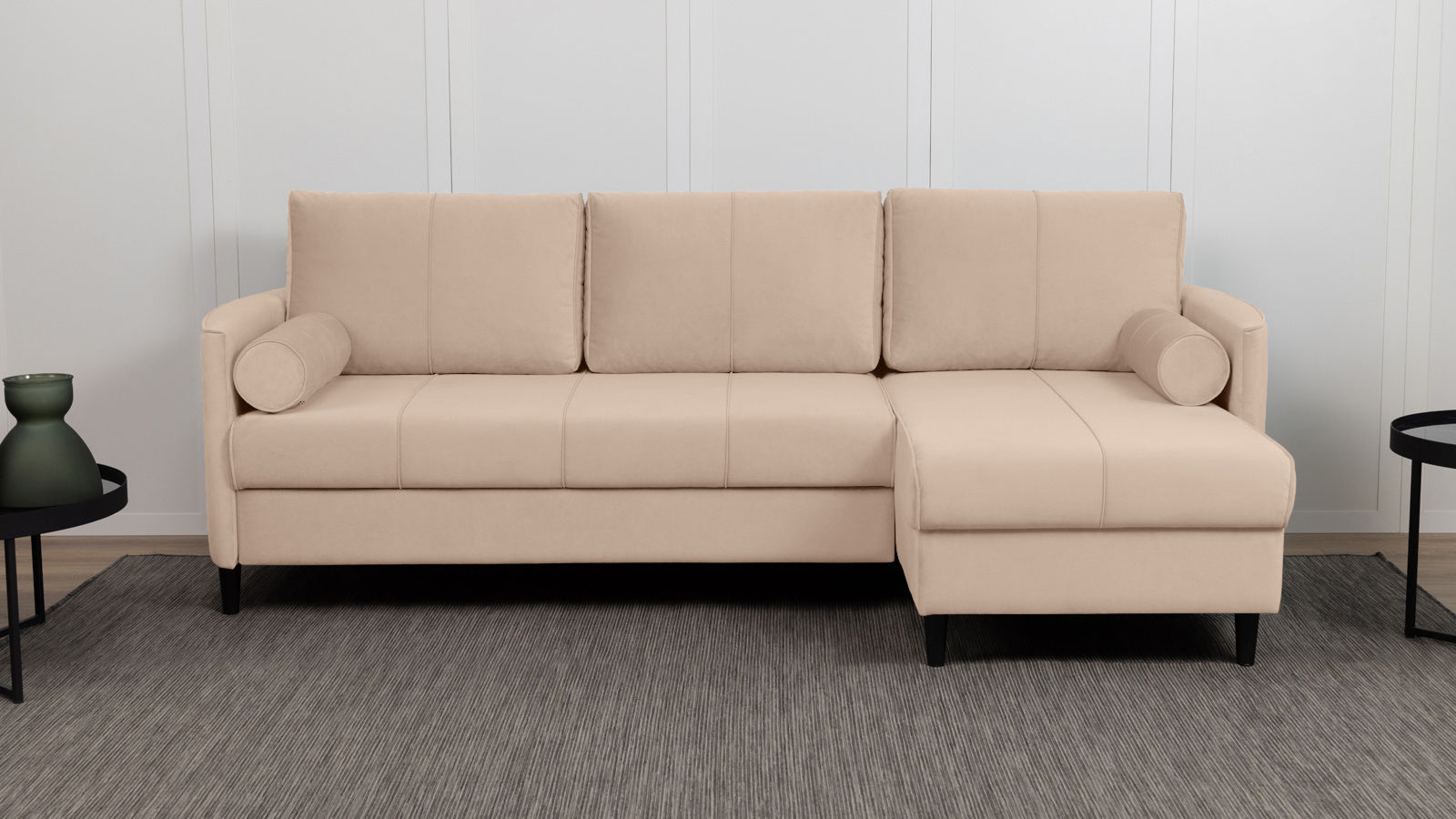 Диван Kvina New угловой, Тк. Dumont 02 142x228 — купить в Озерце