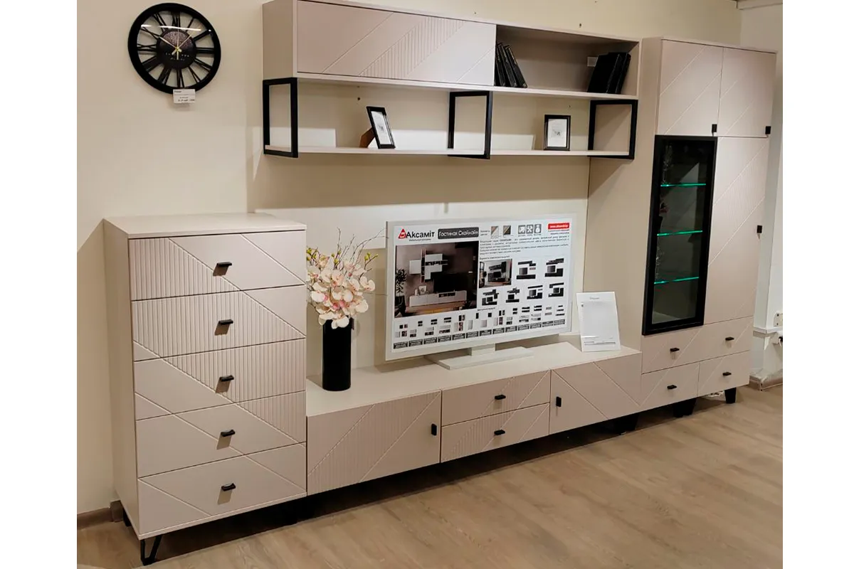 Комод Кашемир (Кашемир/Сантьяго) — Мебель-центр Озерцо