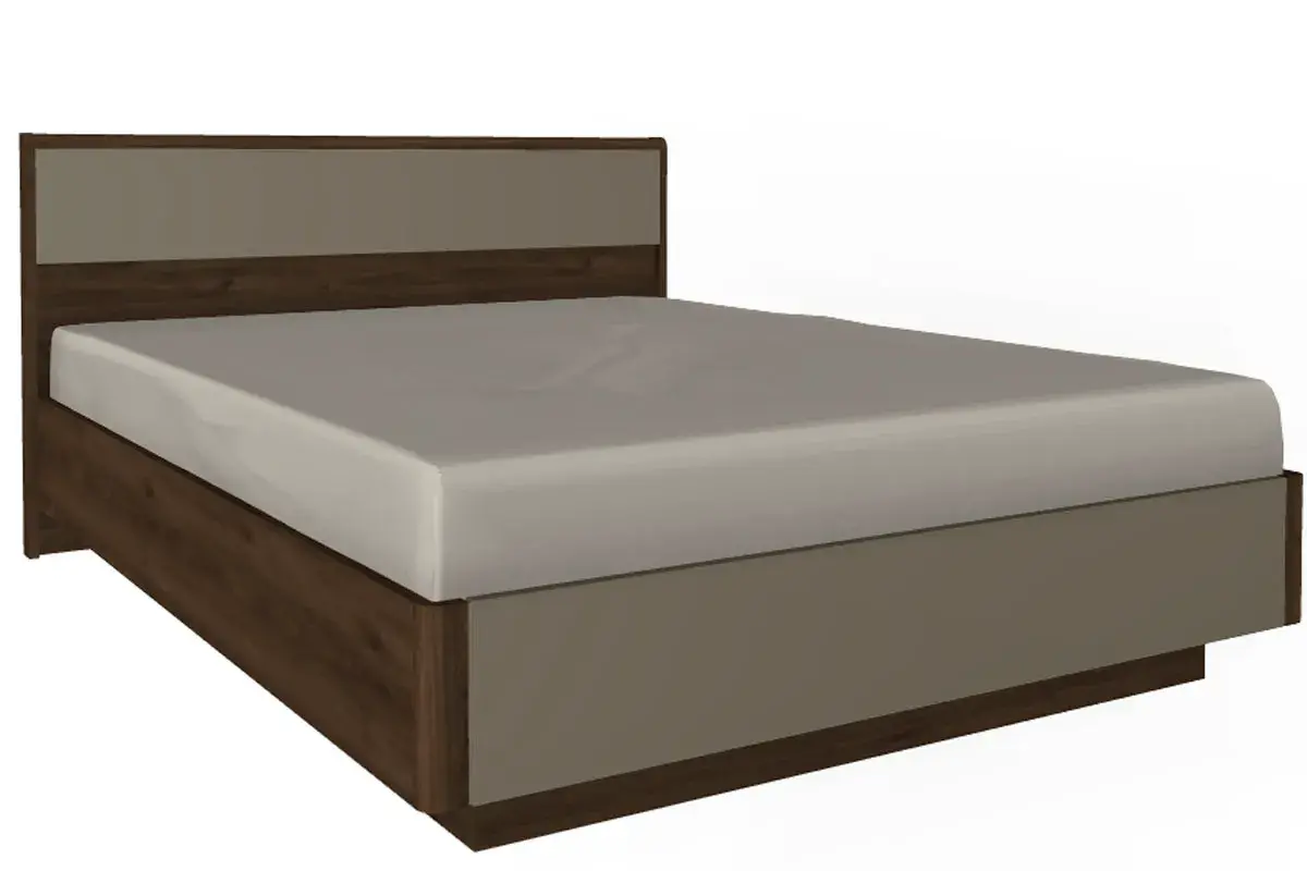 Спальня Грейс комплект 6 (Гикори Джексон Темный/Латте Матовый) - купить в Озерце