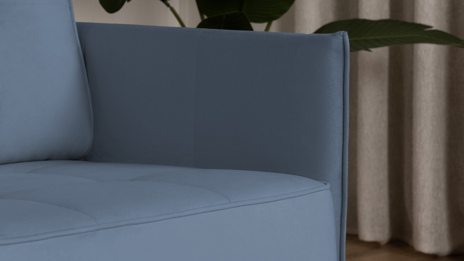 Кресло Amani Pro, Тк. Casanova Ice (подлокотник: 5 см) 73.5x89 — купить в Озерце