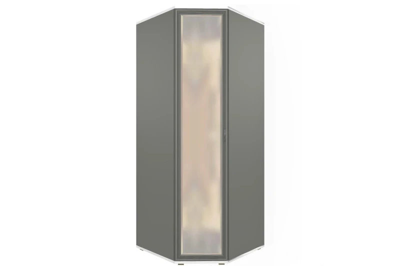 Шкаф для одежды и белья ШК-1012-СЯ-СО (Снежный Ясень/Серый Оникс) в мебель-центре Озерцо