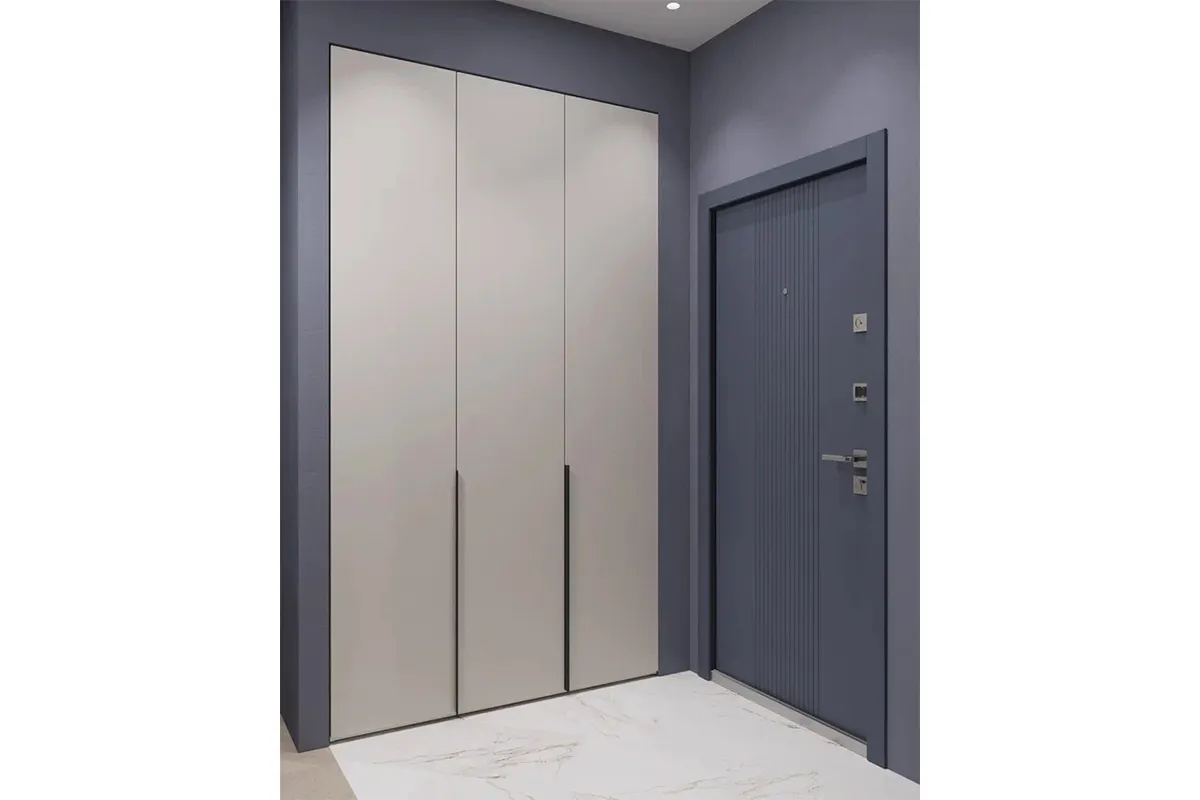 Шкаф Мария МШ 135.55 комплектация 2 (Дымчато-серый) в мебель-центре Озерцо