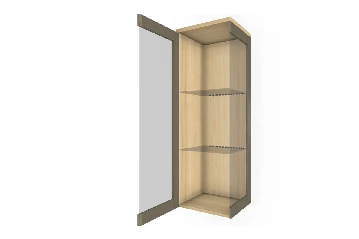 Антресоль АН-5008-АС-ЛМ (Ясень Асахи/Латте Матовый) в мебель-центре Озерцо