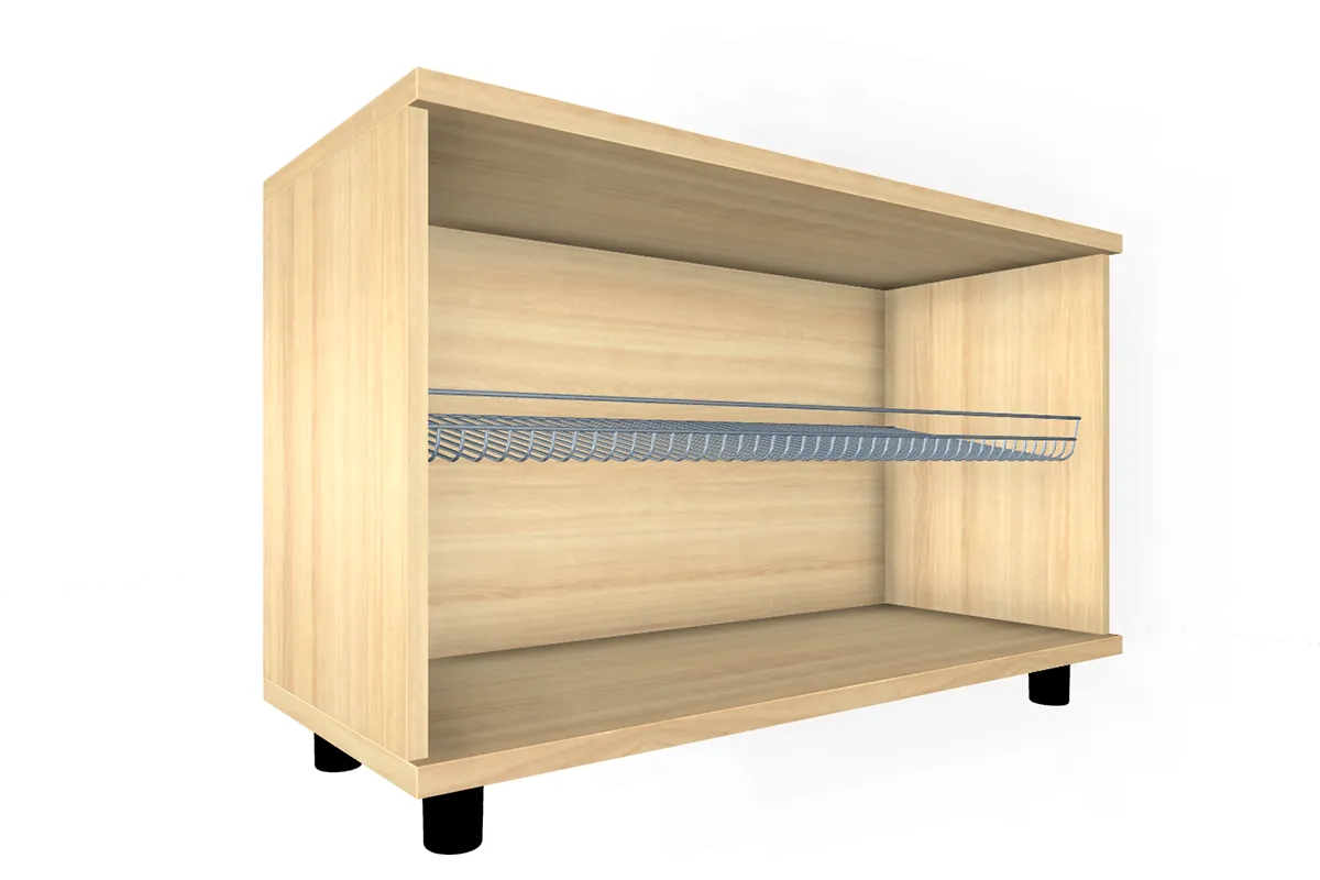 Тумба ТБ-5041-АС-КМ (Ясень Асахи / Кашемир Матовый) — Мебель-центр Озерцо