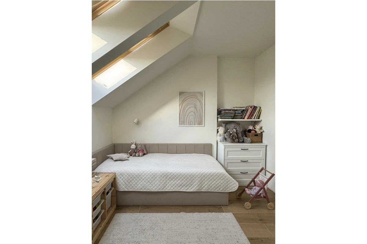 Кровать Мика с ПМ 90х200 универсальная (Newtone CACAO) - купить в Озерце