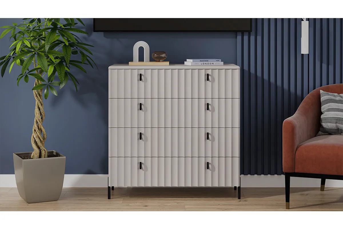 Комод Тиффани (Кашемир/Кашемир матовый) — Мебель-центр Озерцо