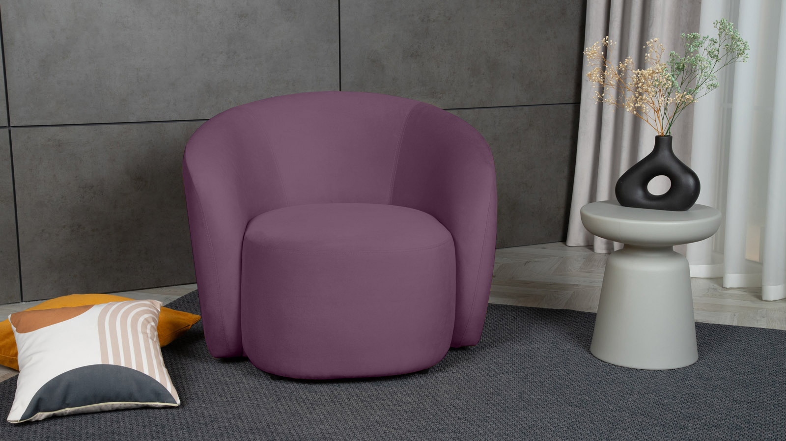 Кресло Nuage Sky Velvet 10 86x90 — купить в Озерце