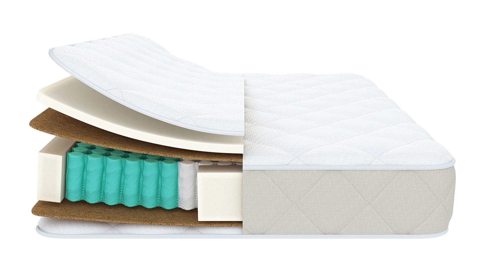 Матрас с разной жесткостью сторон Askona Flash 140x200 - купить в Озерце