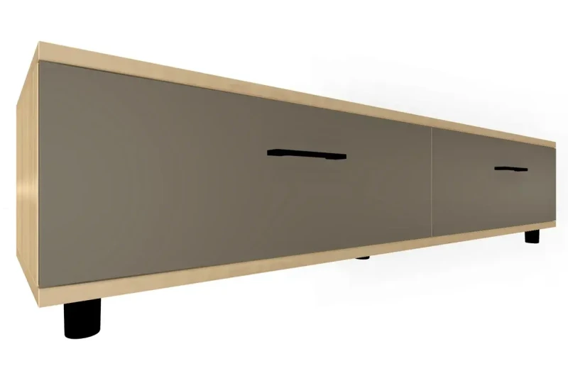 Тумба ТБ-5072-АС-ЛМ (Ясень Асахи/Латте Матовый) — Мебель-центр Озерцо