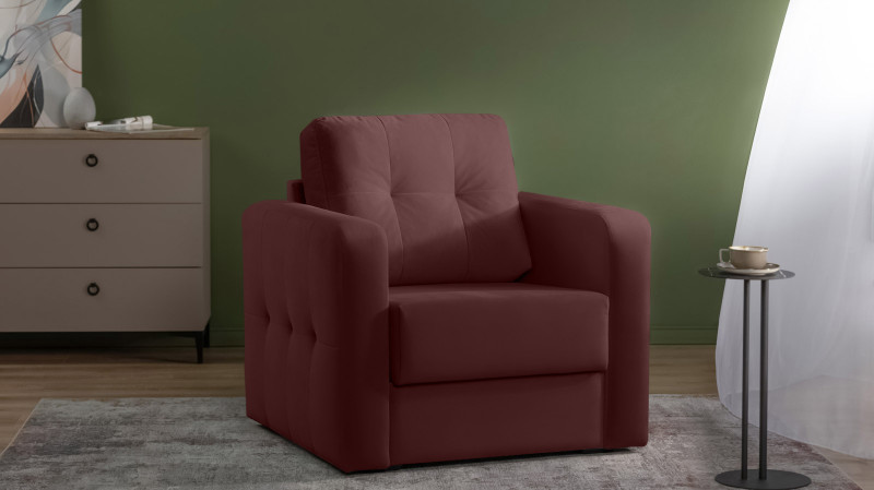 Кресло Loko Pro с широкими подлокотниками, Тк. Sky Velvet 32 85x95 — купить в Озерце