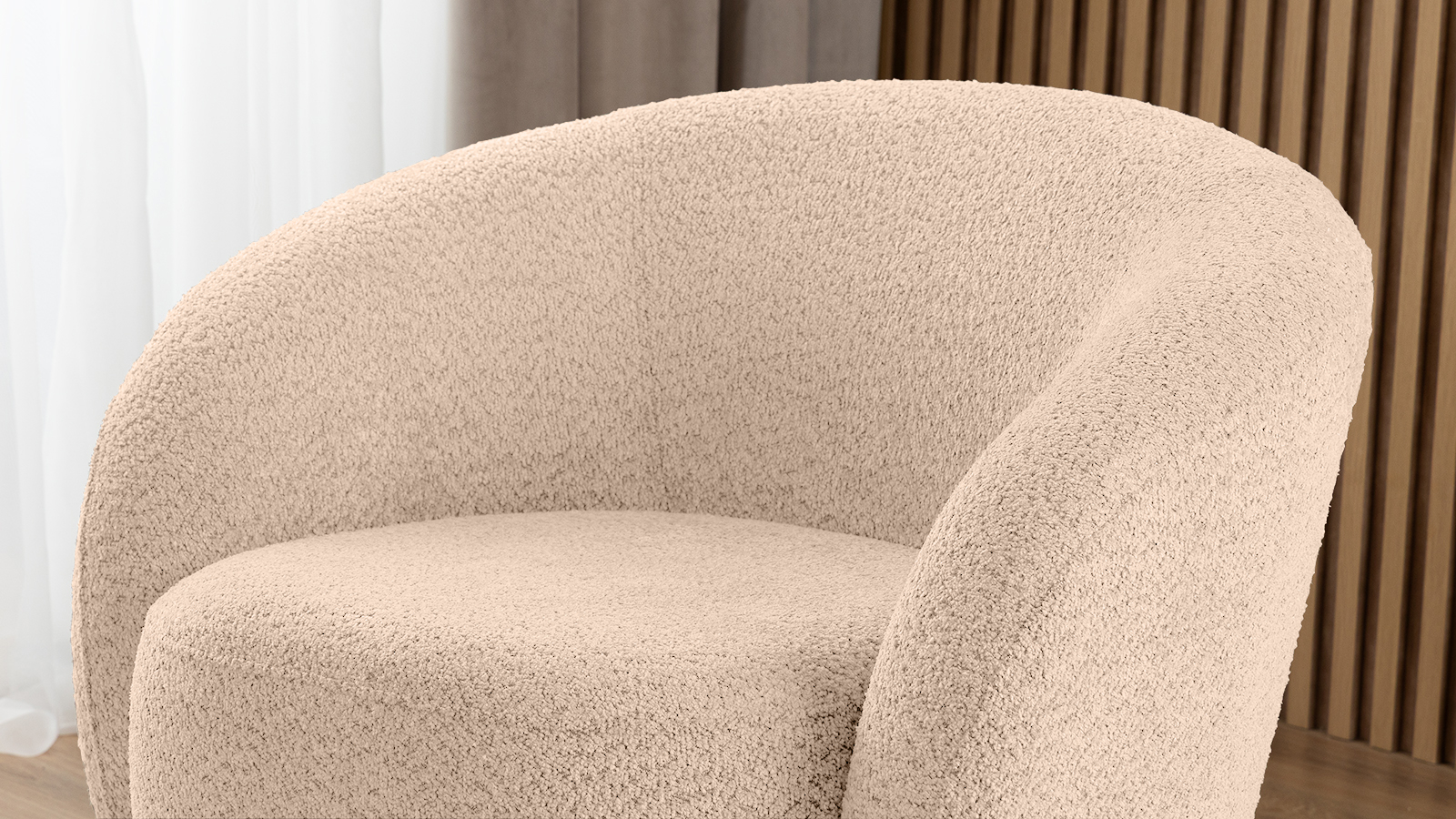 Кресло поворотное Nuage, ткань Soul 112 86x90 — купить в Озерце