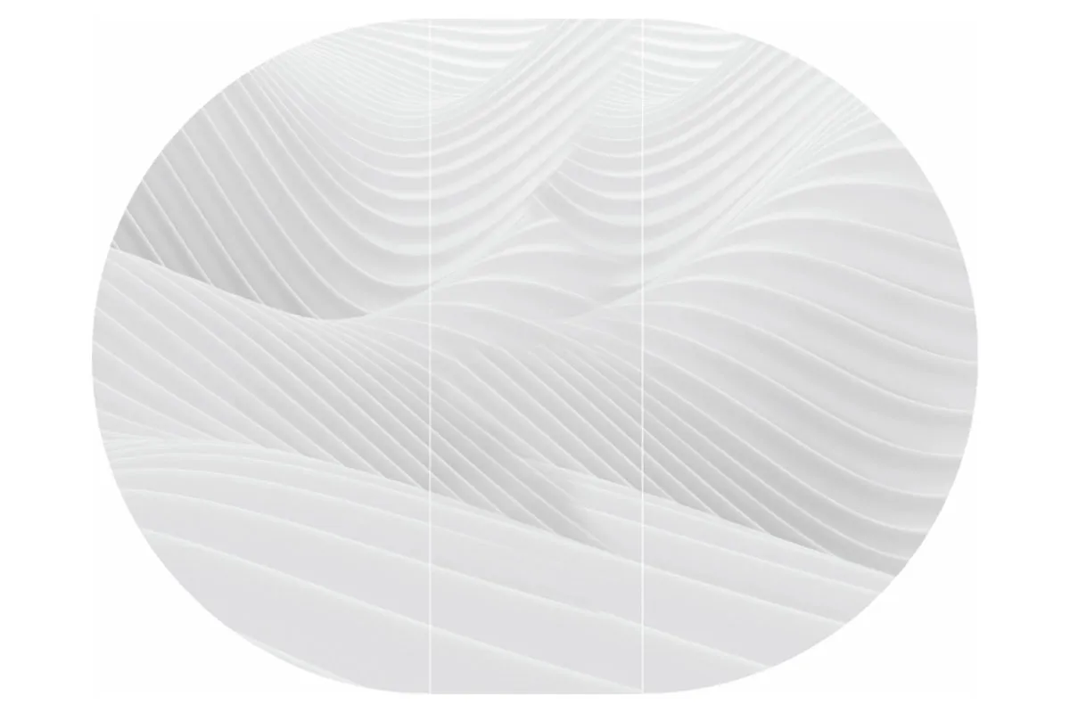 Стол обеденный Бостон круглый на опоре триумф (рис. Жемчуг) - купить в Озерце