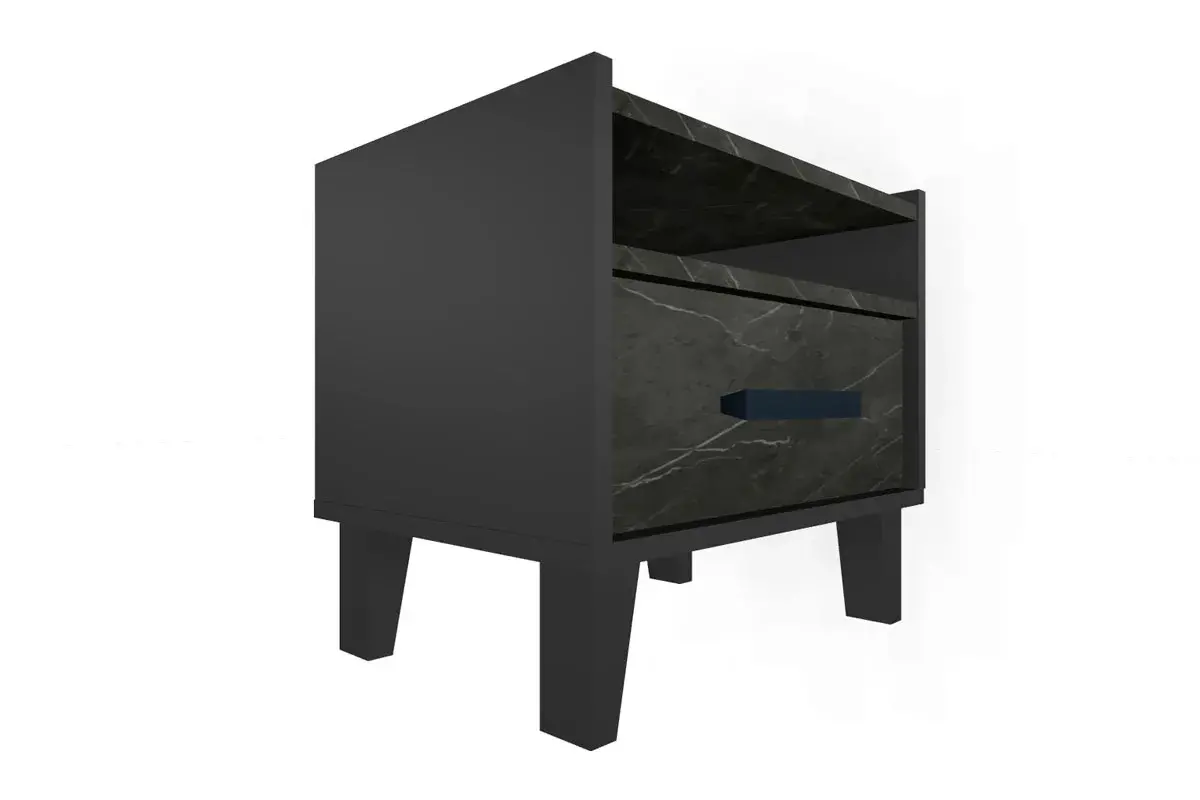 Спальня Айрис комплектация 2 (Антрацит/Креатель) - купить в Озерце