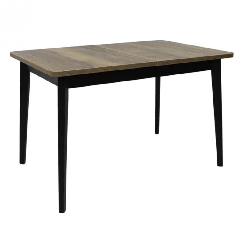 Стол СИЕНА ПУ 78*120*167 дуб олово/черное подстолье - купить в Озерце