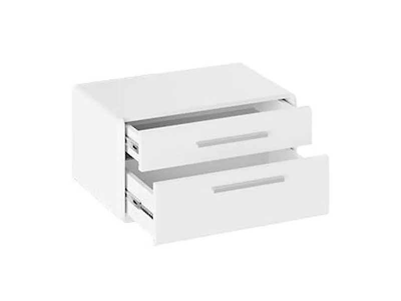 Наоми ТД-208.03.01 Тумба белый глянец — Мебель-центр Озерцо