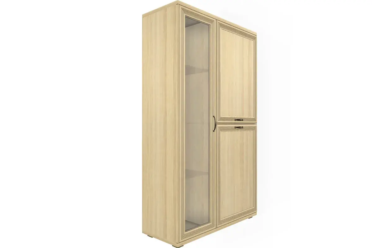 Готовый комплект для гостиной ГК-1001-АС (Ясень Асахи) — Мебель-центр Озерцо