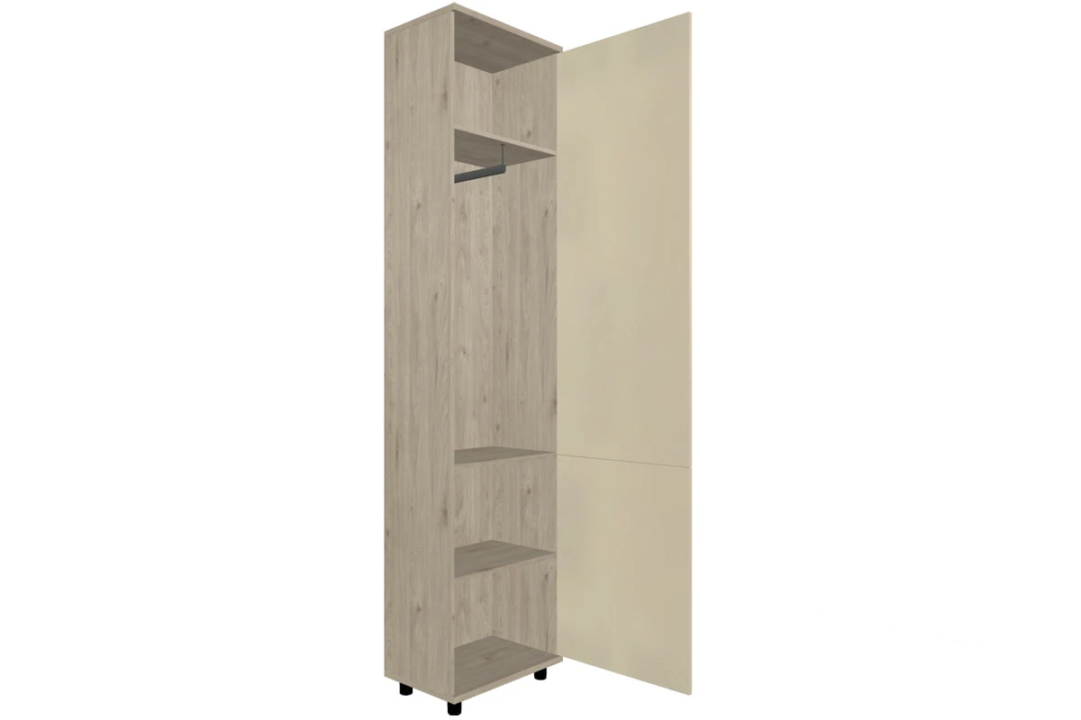 Шкаф многоцелевой ШК-5041-ГС-КГ (Гикори Джексон Светлый/Кашемир Глянцевый) в мебель-центре Озерцо