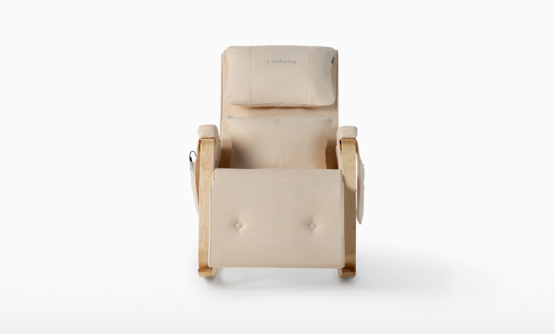 Кресло-качалка массажное Askona Smart Jet Comfort, цвет Beige — купить в Озерце